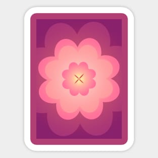 Flower Children Pinky Sticker